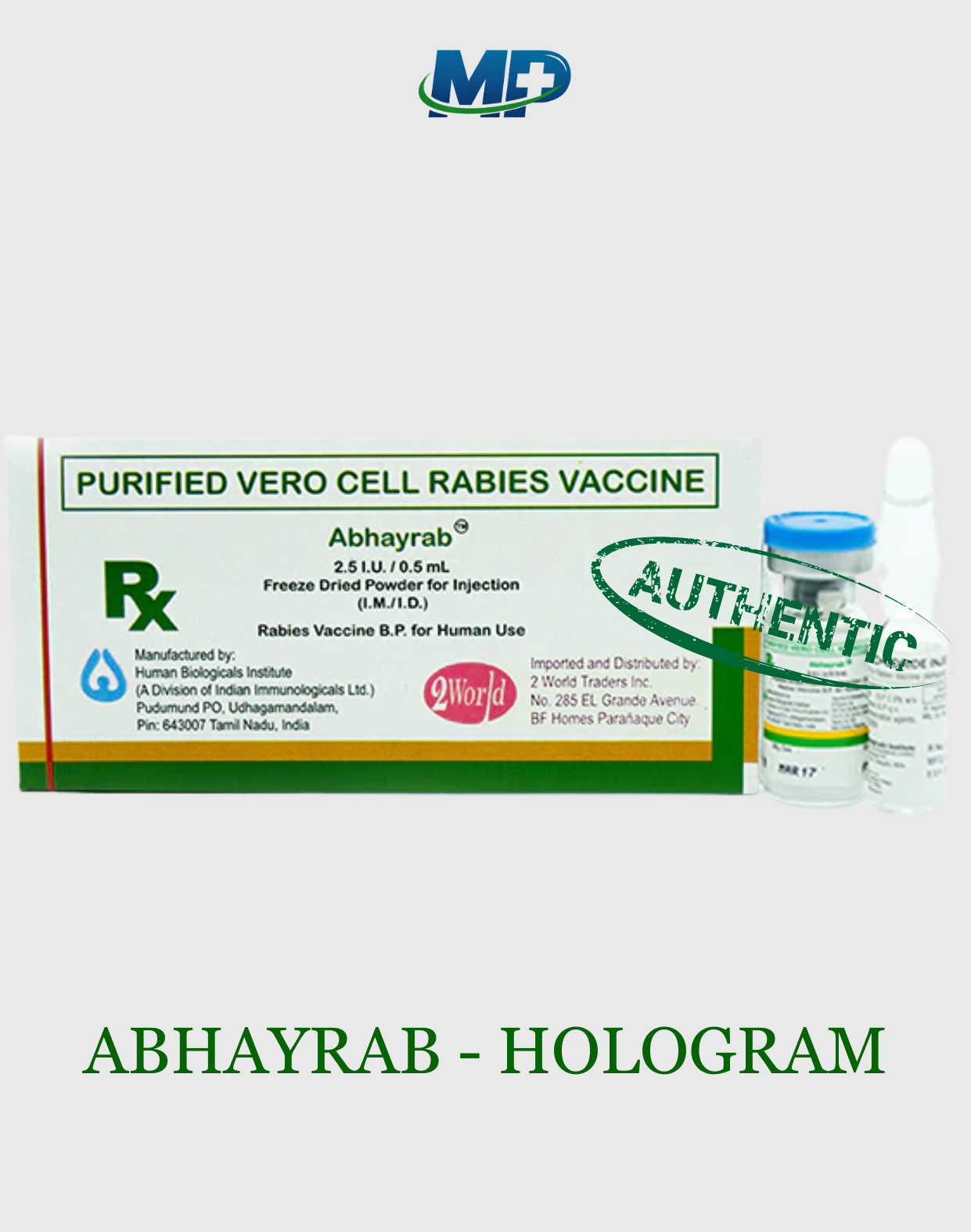 AbhayRab 2 World – WHO-Standard Rabies Vaccine