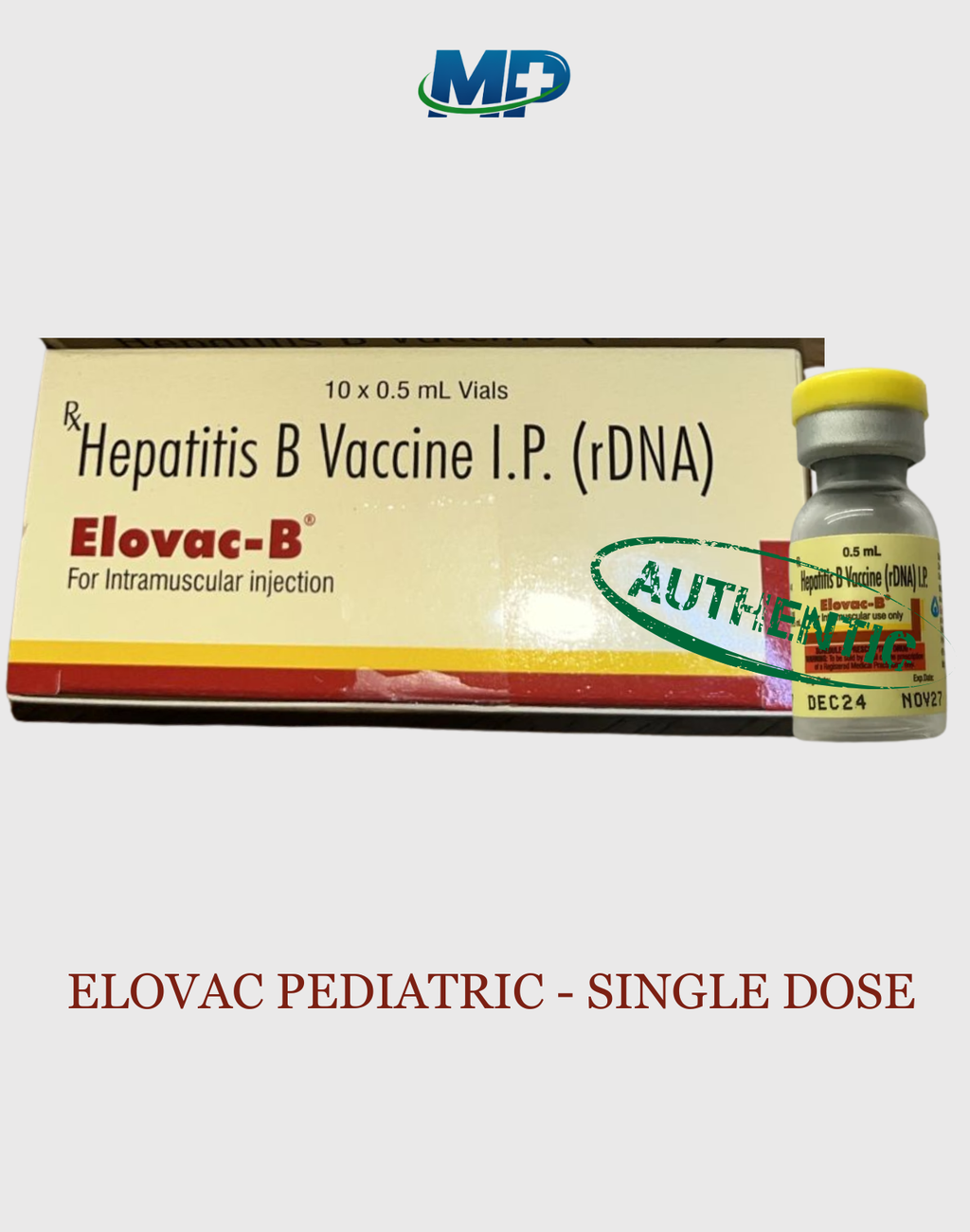 Elovec-B Hepatitis B (Pediatric) Vaccine (Hepa B) – 10 x 0.5 mL