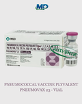 Pneumovax 23 – Pneumococcal Polysaccharide Vaccine (25 mcg/0.5 mL)