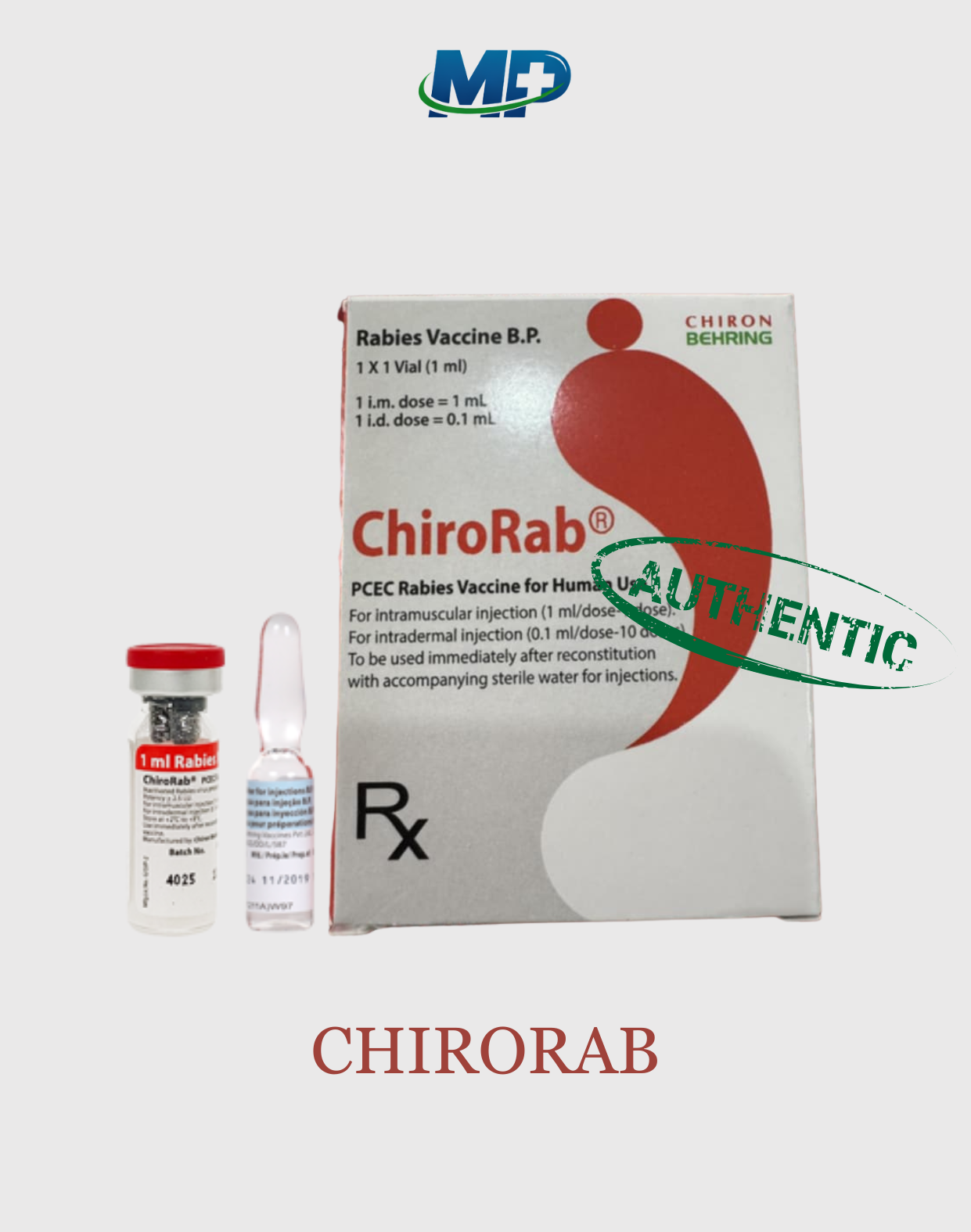 ChiroRab – Rabies Vaccine with Syringe